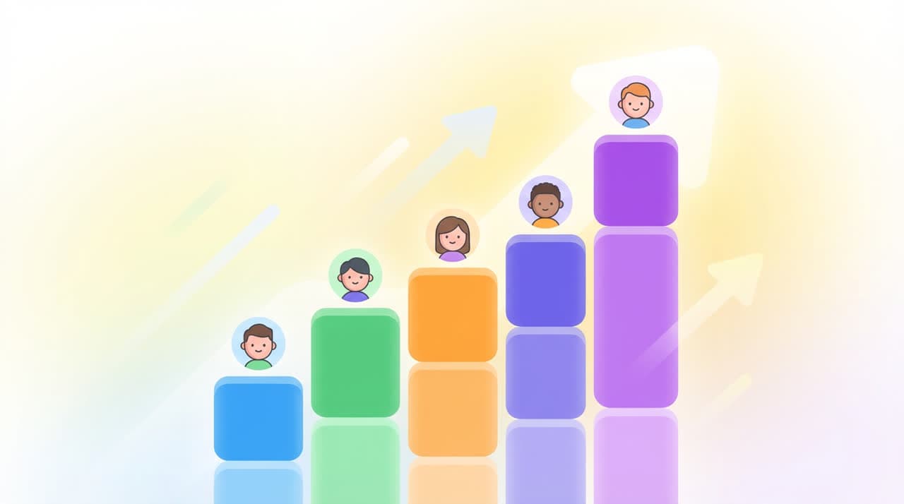 Youtube Thumbnail: ascending bar chart