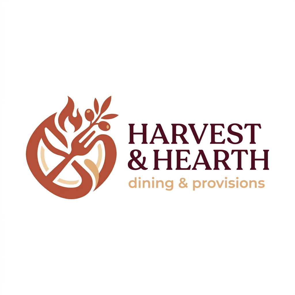 Warm Restaurant and Food Brand Logo