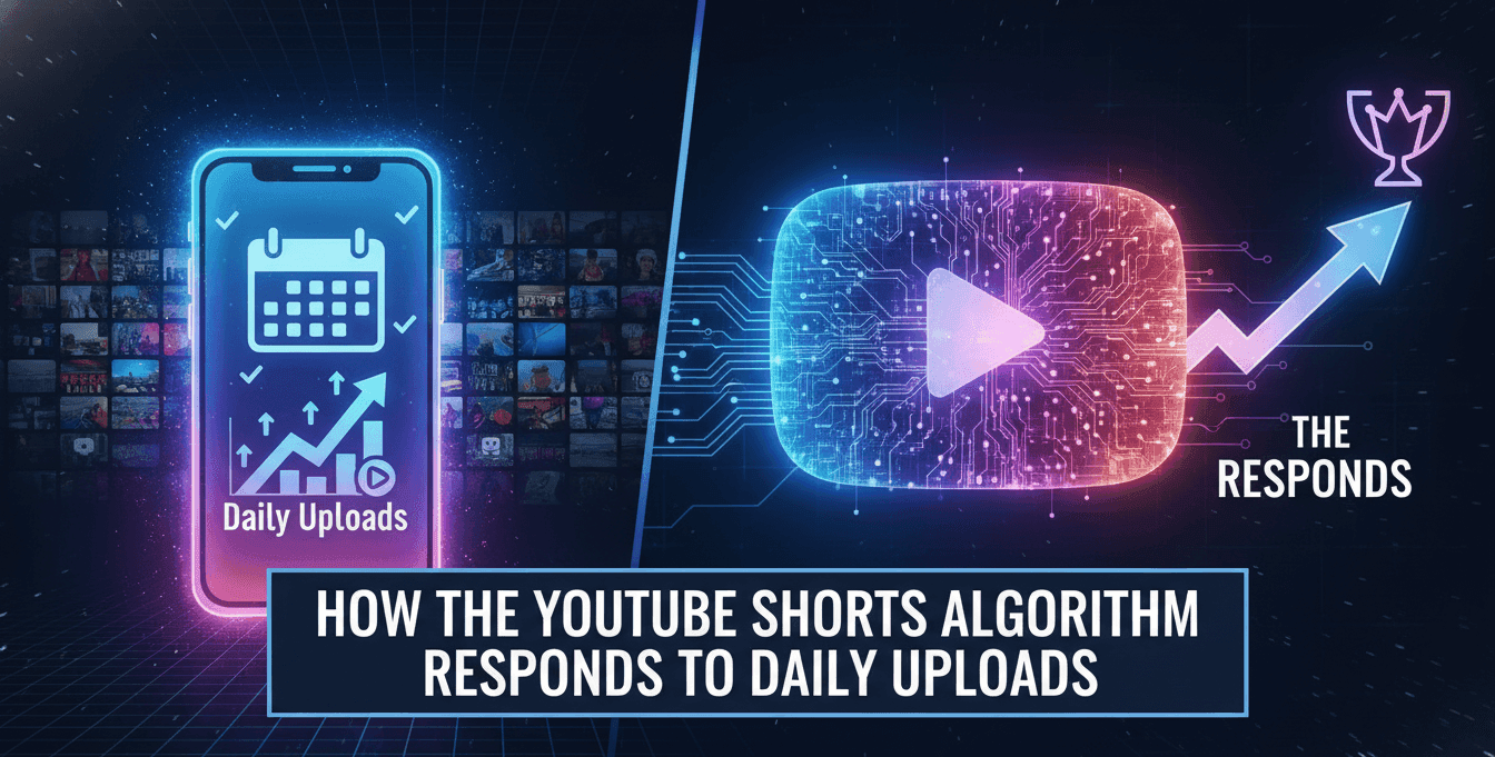 How YouTube Shorts Algorithm Responds to Daily Uploads